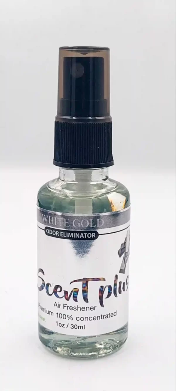 white gold air freshener